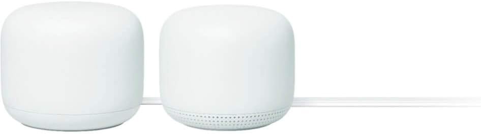 Google Nest Wifi – Home Wi-Fi System – Wi-Fi Extender – Mesh Router for Wireless Internet – 2 Pack