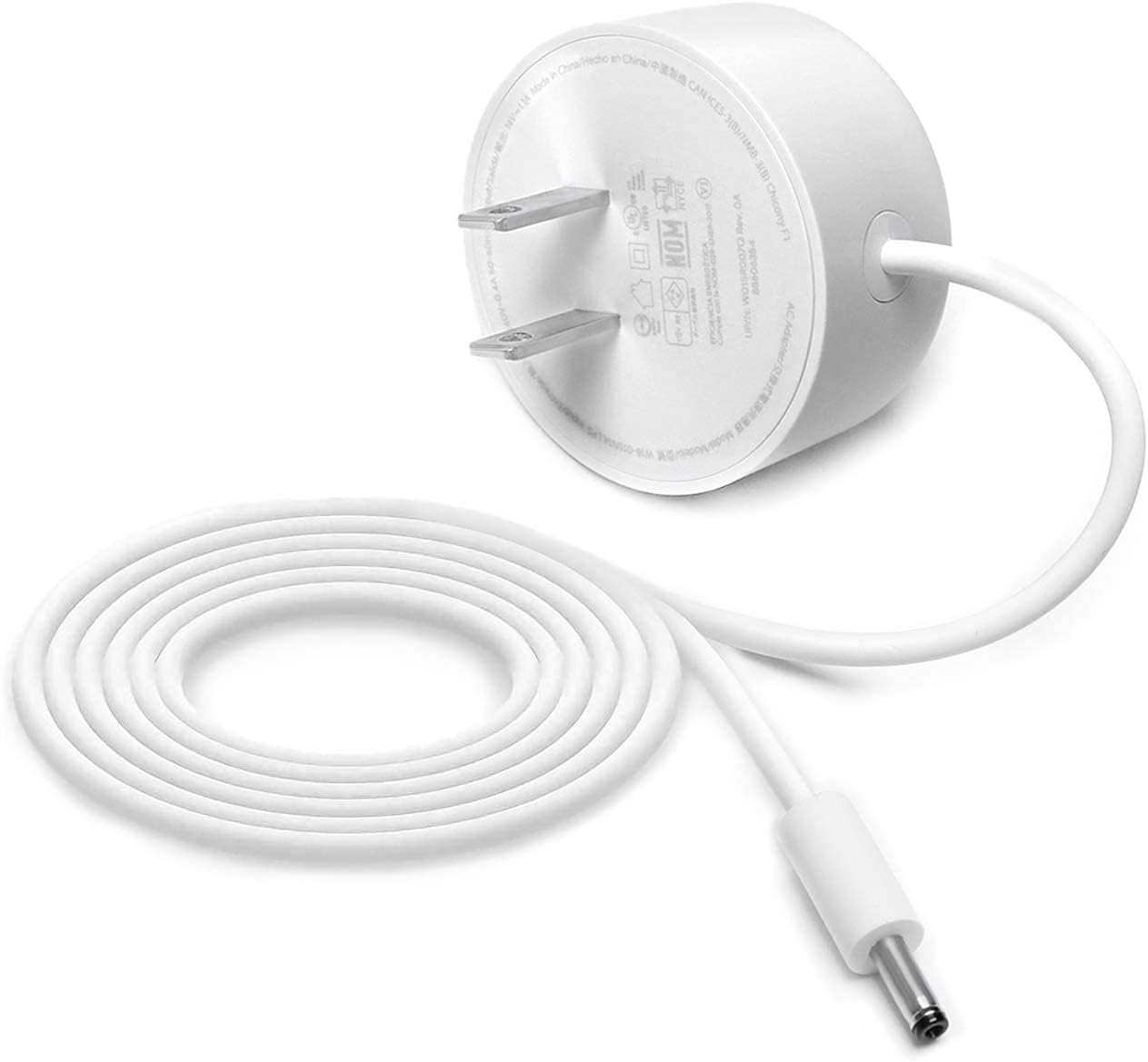 Google Nest Power Cord – 15W Replacement Charger for Nest WiFi AC2200 Router 2nd Gen, Hub, GA01423-US GA01426-US GA01425-US W18-015N1A W18-015N1C G1015-US G1028
