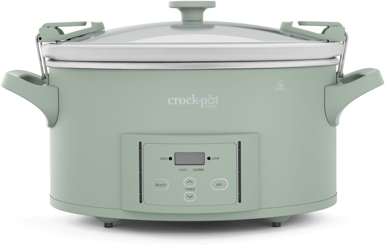 Crock-Pot® Design Series 7-Quart Programmable Slow Cooker, Desert Sage Green
