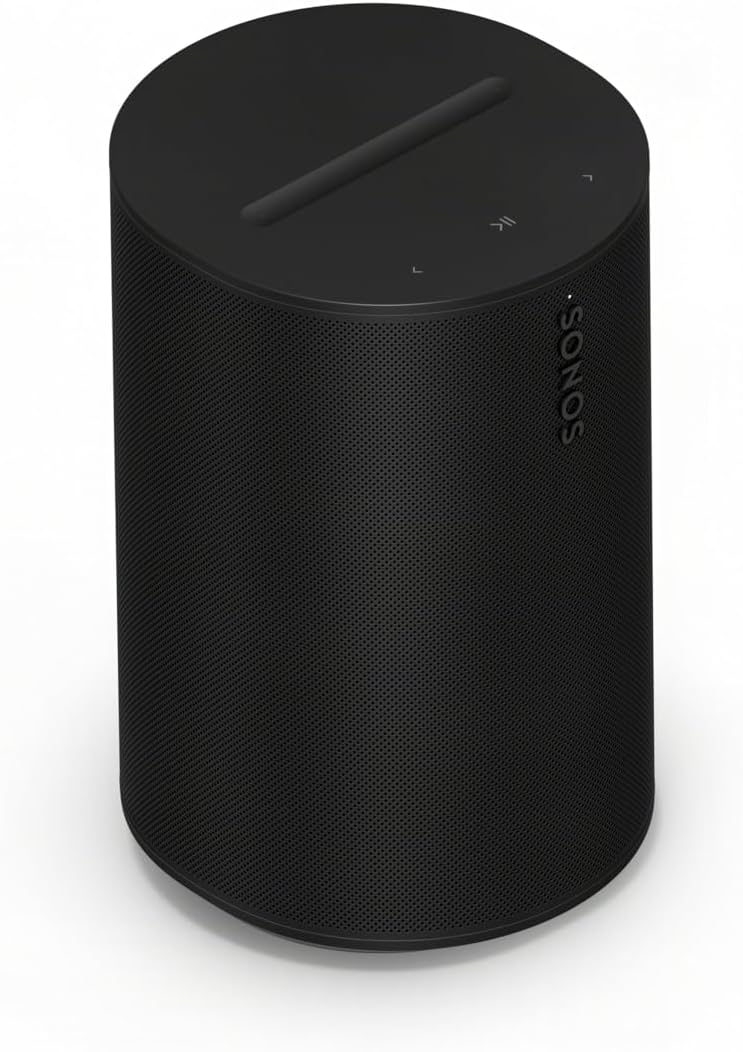Sonos Era 100 SL Compact, Microphone-Free Speaker – Black