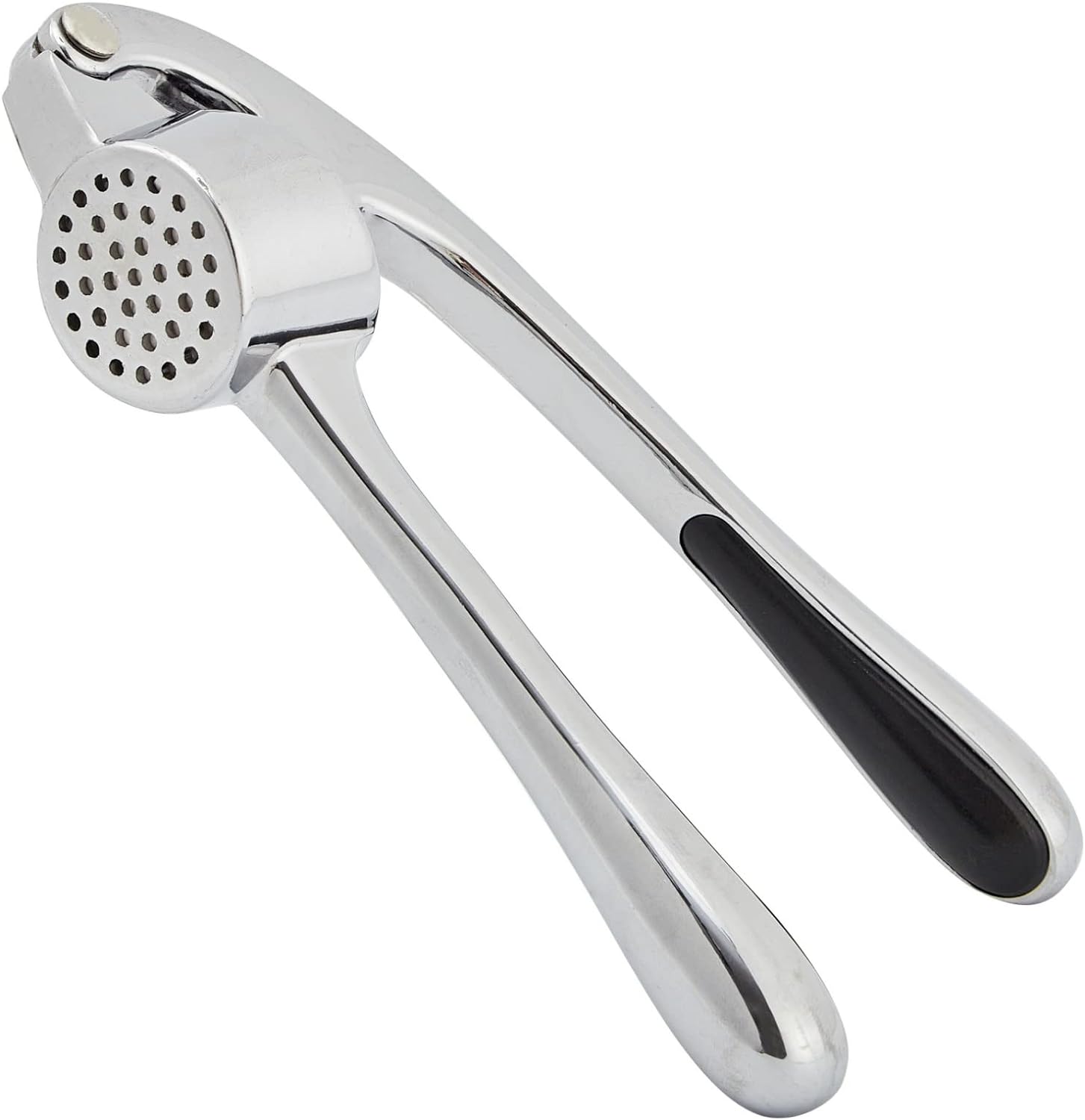 HiramWare Garlic Press, Premium Rust Proof Kitchen Garlic Mincer Crusher Squeezer with Ergonomic handle, Ginger Crusher with Good Grip, Easy to Clean, Dishwasher Safe