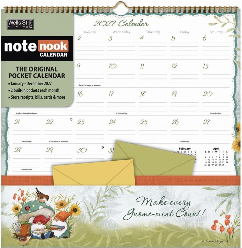 Gnomes 2027 Note Nook by Susan Winget