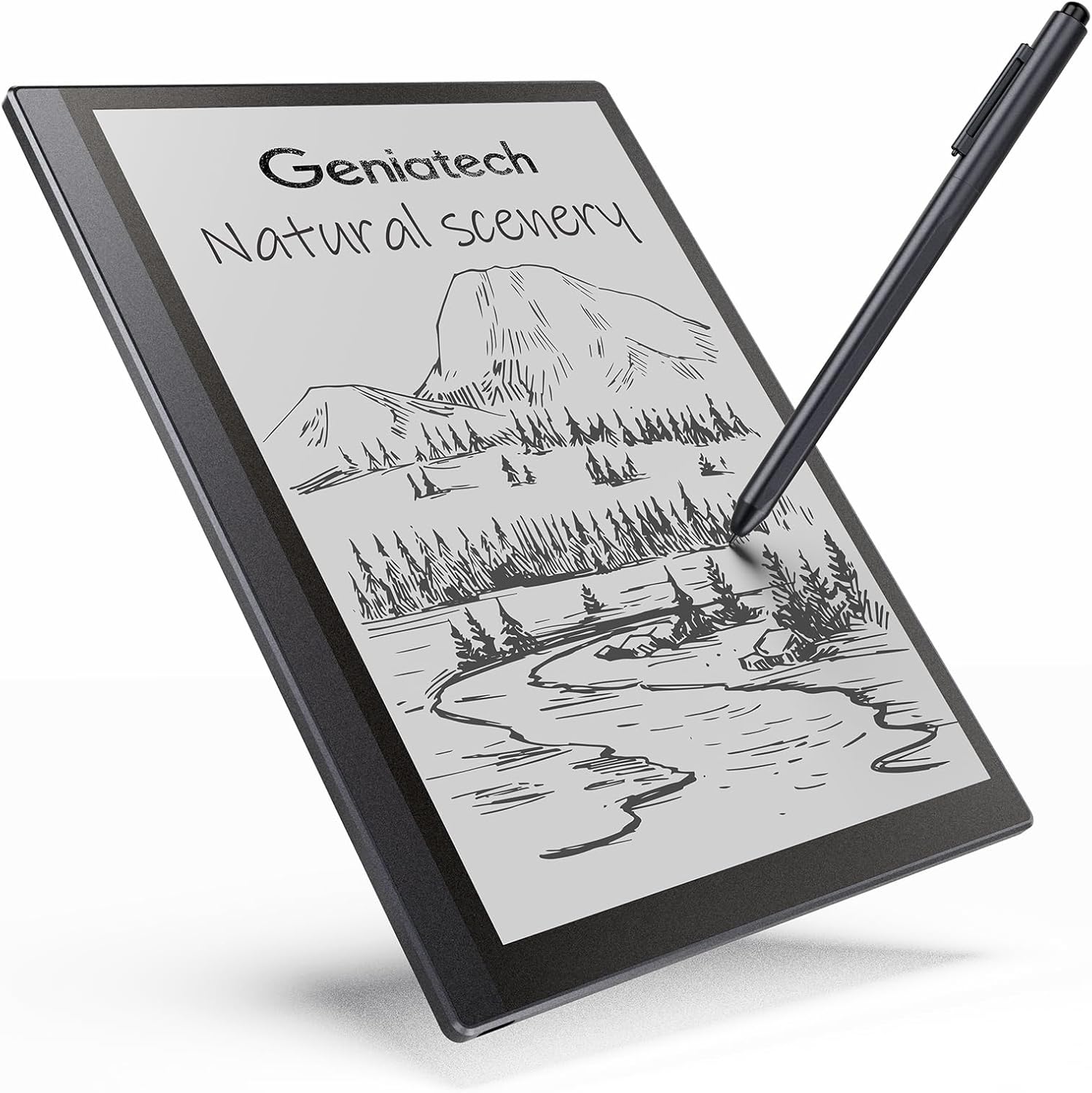 Kloudnote Slim 10.3″ Digital Notebook, E Ink Tablet and ePaper Notepad for ebook Reading and Writing, 227ppi ereader Device in 2025, 5.3mm Ultra-Thin (Grey)
