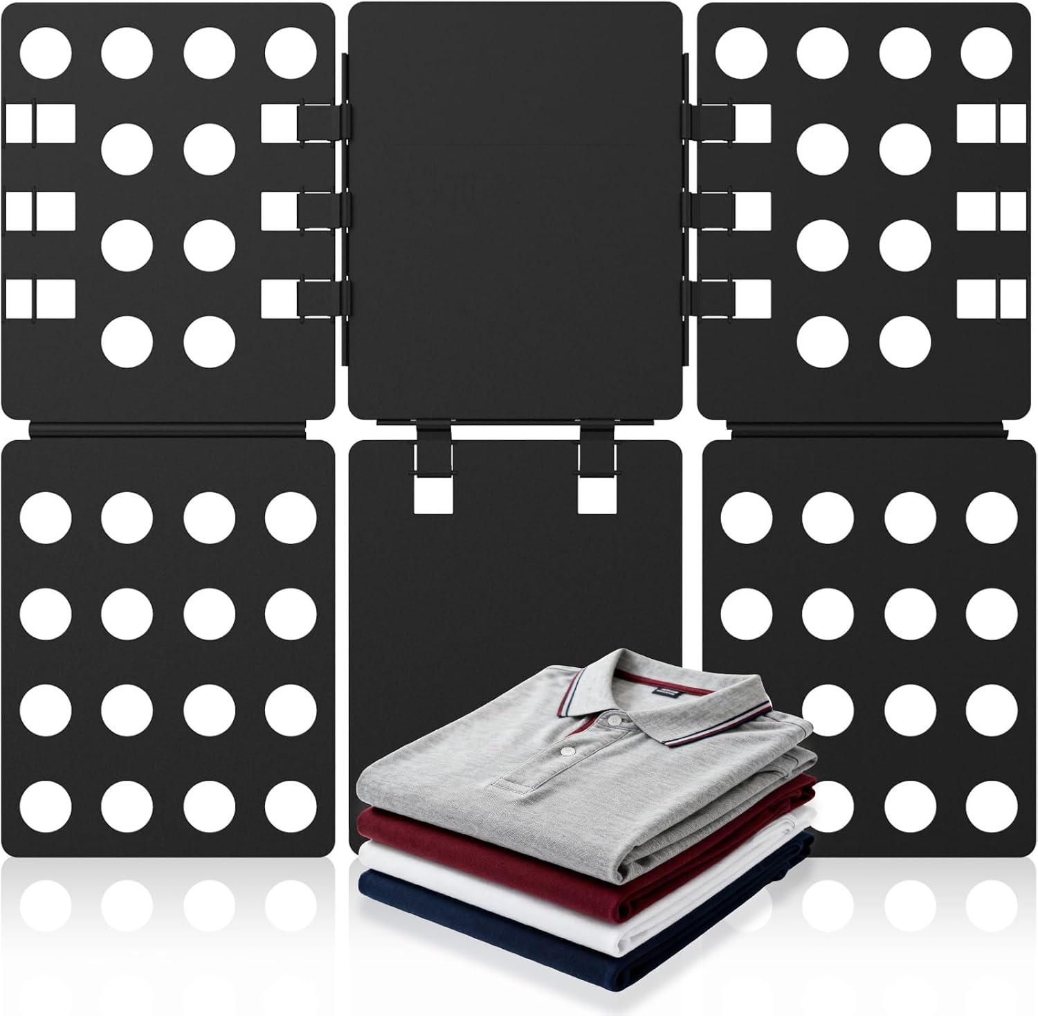 Shirt Folder Board V1 Clothes Folding Board Durable Tshirt Organizer Easy and Fast Folding for Adults and Kids Laundry Liner