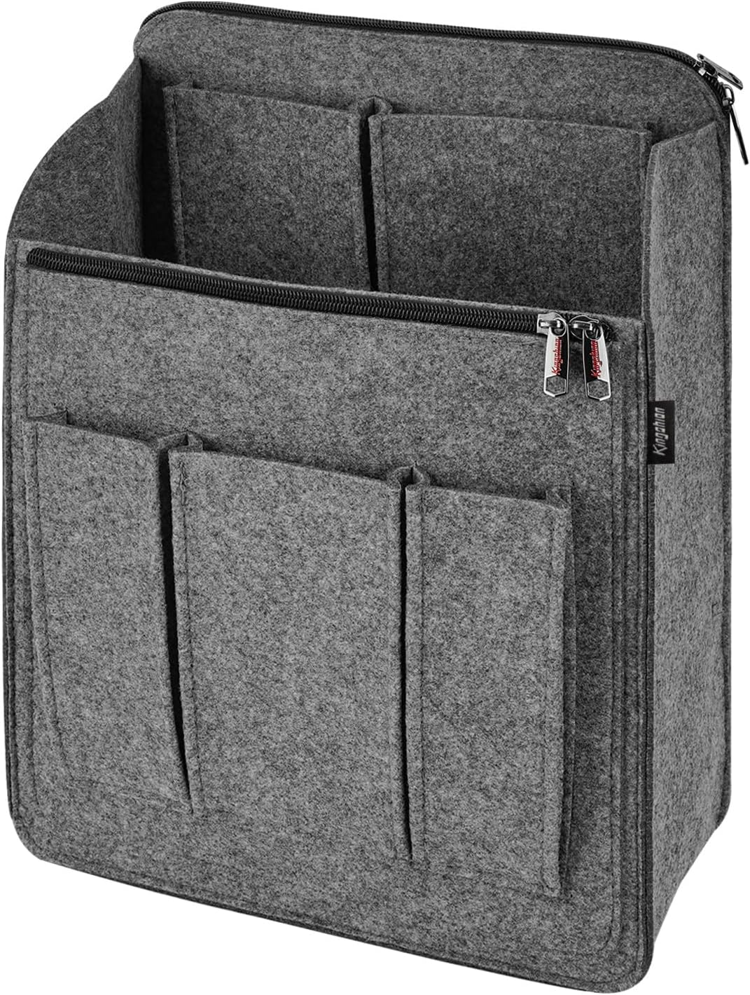 Backpack Organizer Insert Thick Felt Fits Over 10 Inch Backpacks | Thick Structured Felt | Vertical Interior Storage | Travel Rucksack Liner | Fits Most Over 10 Inch Backpacks