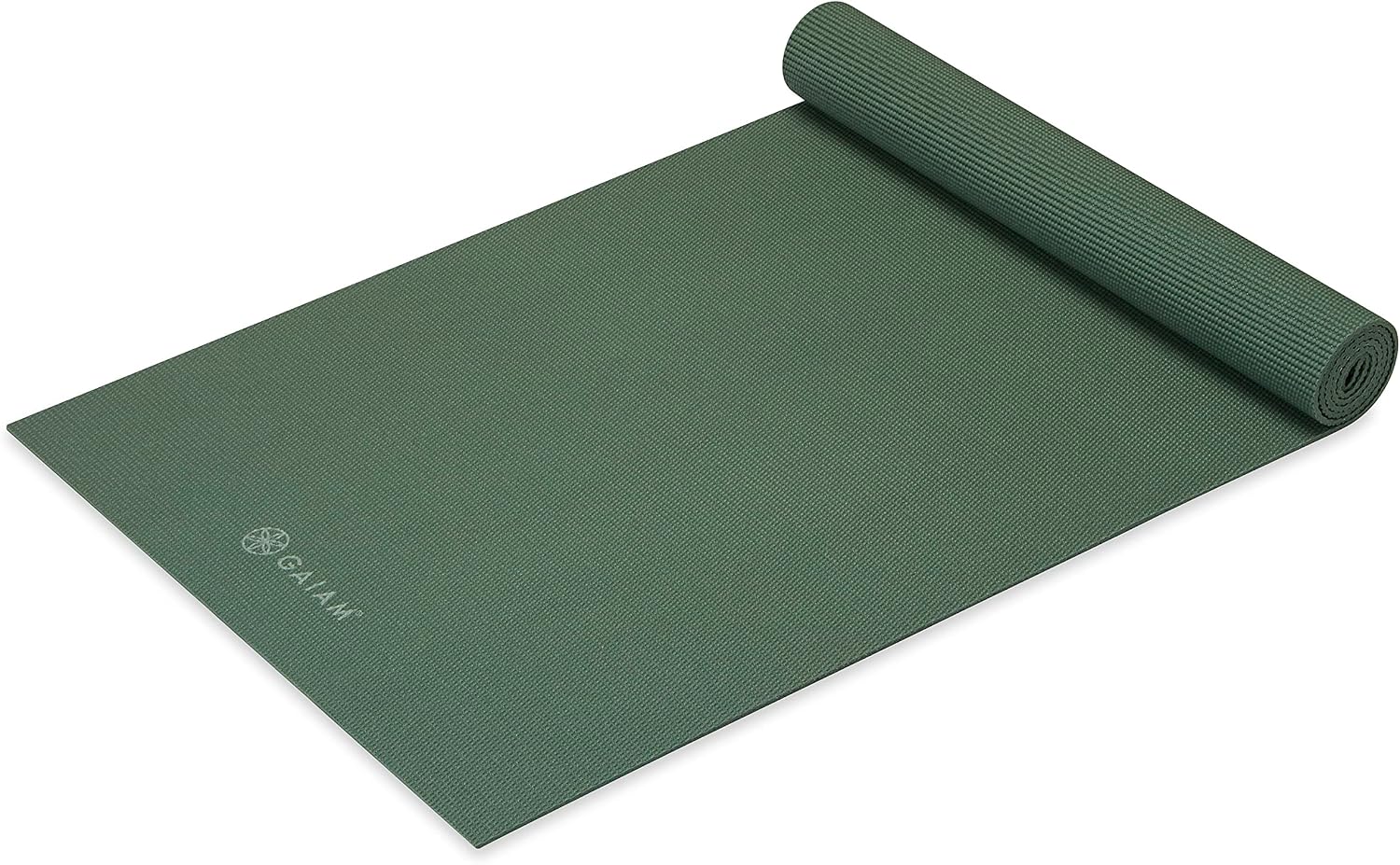 Gaiam Yoga Mat – Premium Solid Thick Non Slip Exercise & Fitness Mat for All Types of Yoga, Pilates & Floor Workouts | Premium non-slip mat in solid colors. Cushioned support for yoga, Pilates & floor workouts at home or studio.