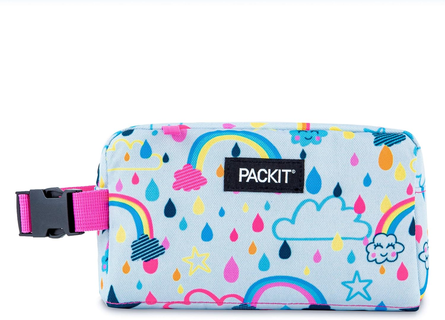 PackIt Freezable Snack Box, Rainbow Sky