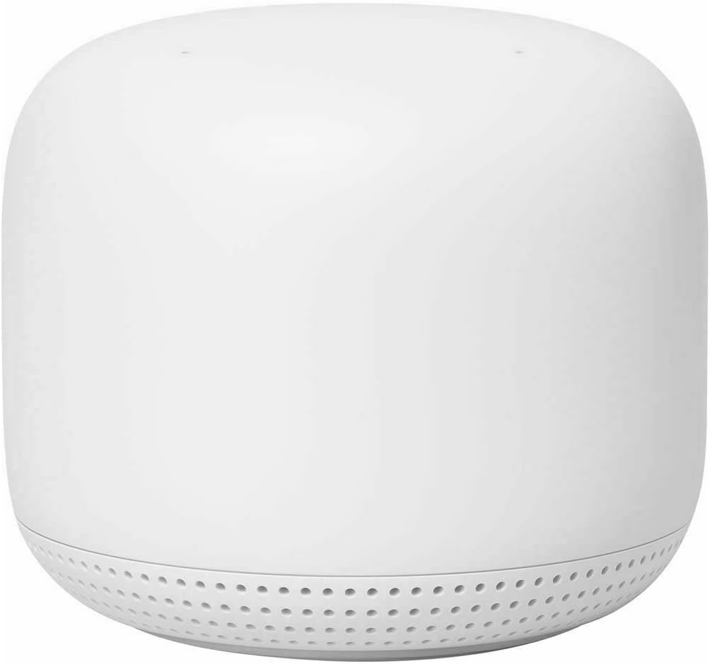 Google Nest WiFi – Access Point Only – Connects to AC2200 Mesh Wi-Fi 2nd Gen (Renewed)
