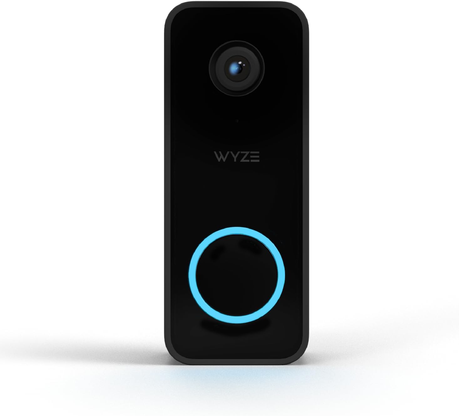 WYZE Wired Doorbell Camera v2(Existing Doorbell Wiring Required), 2K HD | Security Video Doorbell, Color Night Vision, 2-Way Audio, Package Monitor, Works with Alexa & Google Assistant