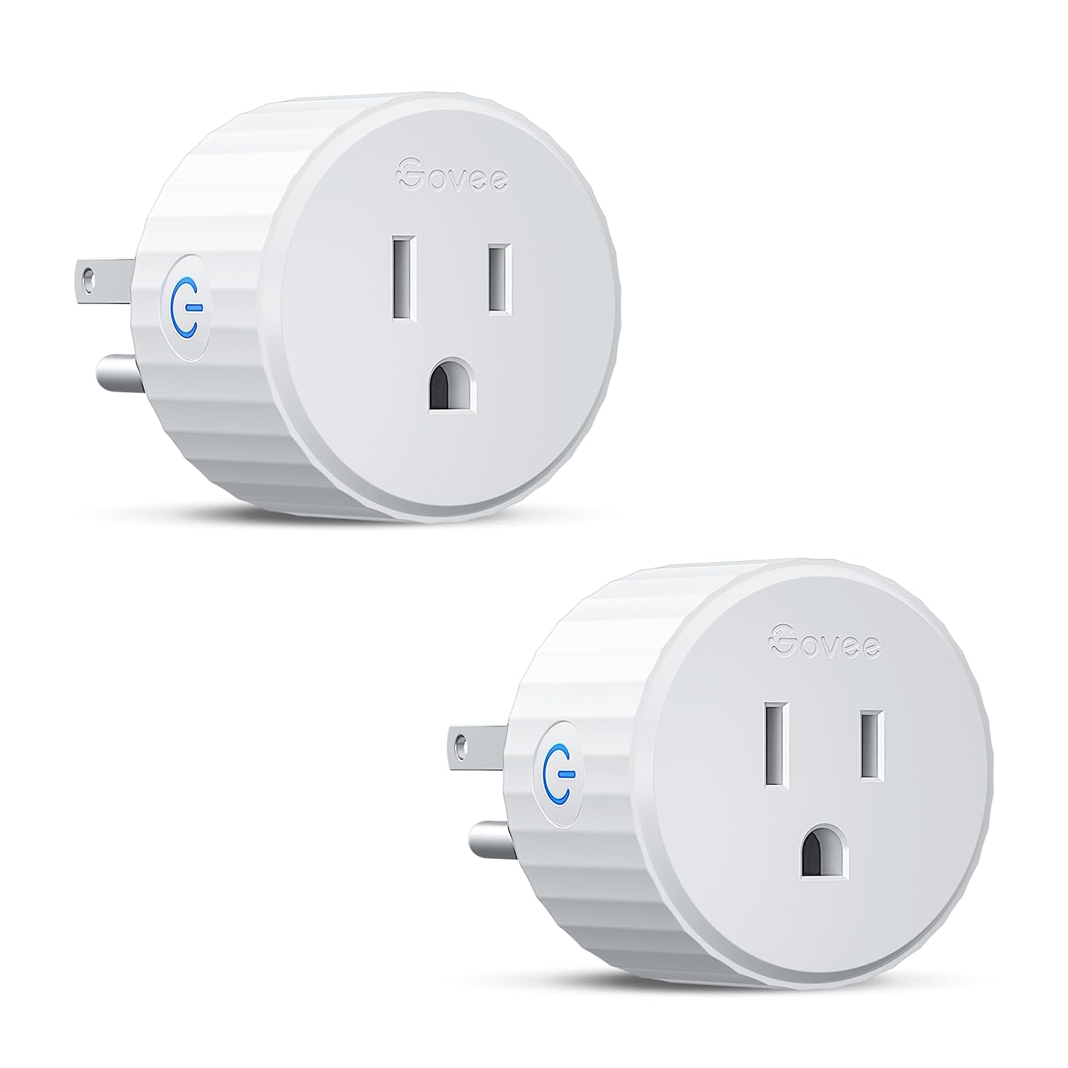 Govee Smart Plug, WiFi Plugs Work with Alexa & Google Assistant, Smart Outlet with Timer & Group Controller, WiFi Outlet for Home, No Hub Required, ETL & FCC Certified, 2.4G WiFi Only, 2 Pack | Smart Home Plugs, 15A WiFi Outlet, Timer Function and Group Controller, No Hub Required, ETL & FCC Certified, 2.4G Only