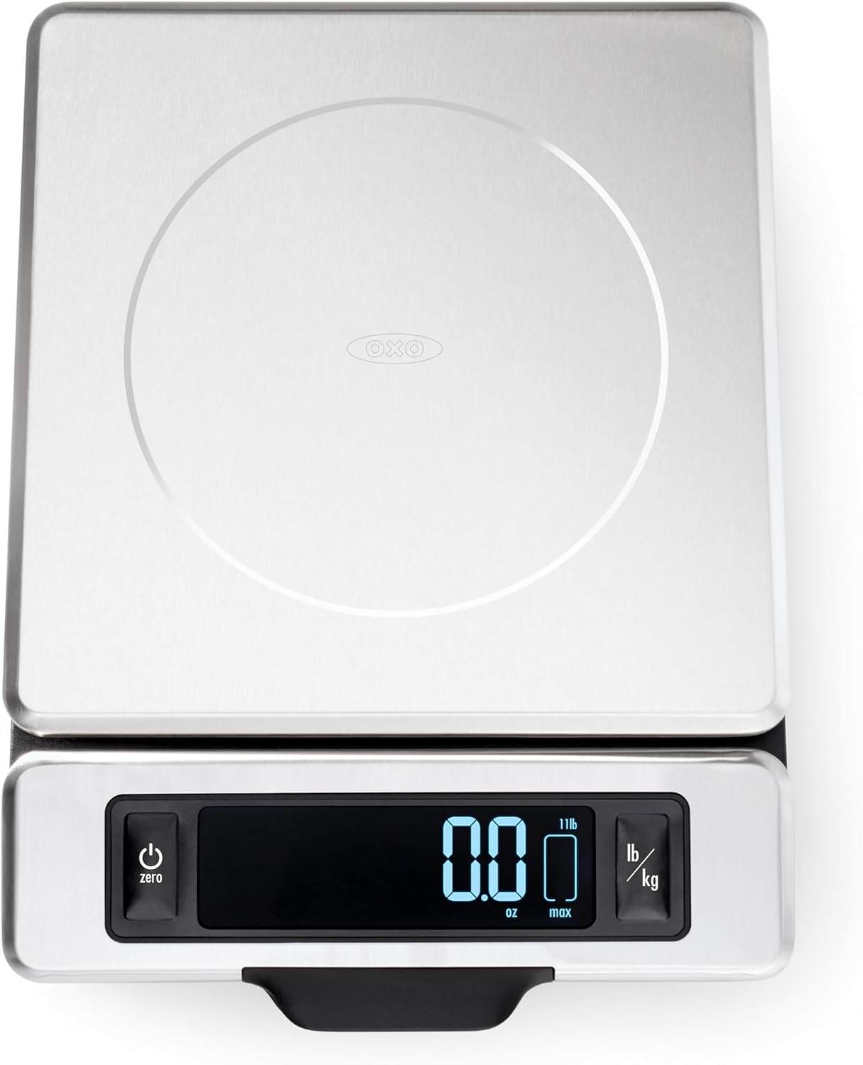 OXO Good Grips Stainless Steel Food Scale with Pull-Out Display, 11-Pound NEWER VERSION AVAILABLE