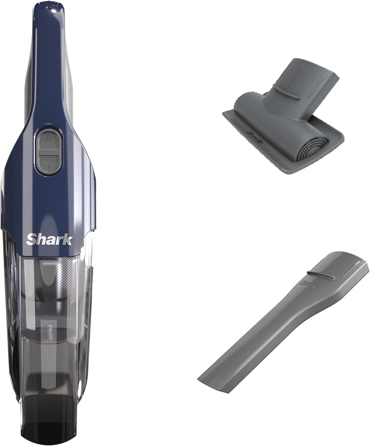 Shark Cyclone PET Handheld Vacuum, Navy Blue/Grey, CH701 | HyperVelocity Suction, Powerful Pet Hair, Home & Car Cleaning, Lightweight, Crevice Tool & Multi Surface Pet Tool