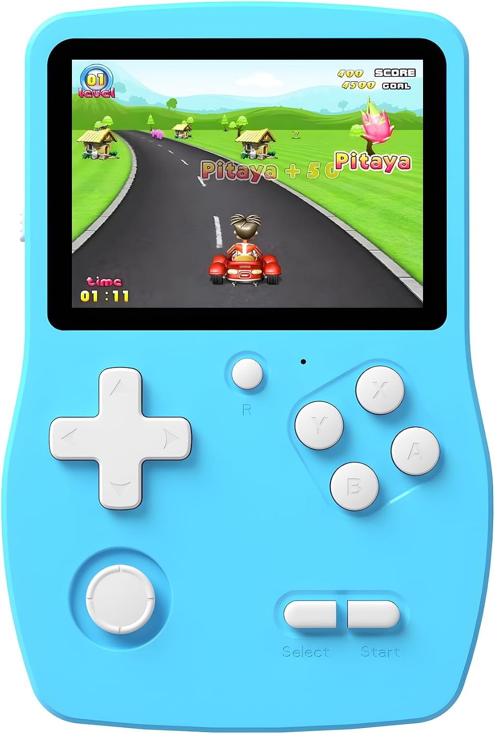 32 Bit Handheld Games for Kids Preloaded 139 Retro Video Games, Blue | Portable Video Gaming Player with 3.0″ IPS Screen Rechargeable Battery,Mini Travel Games Electronic Gifts Toys for Boys Girls