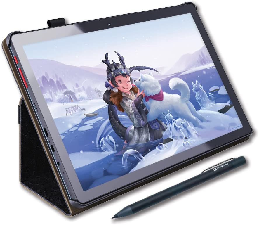 PicassoTab X Drawing Tablet • No Computer Needed • Portable • PCX | Drawing Apps & Tutorials • 4 Bonus Items • Stylus Pen • Standalone • 10″ Screen • Best Gift for Beginner Digital Artist