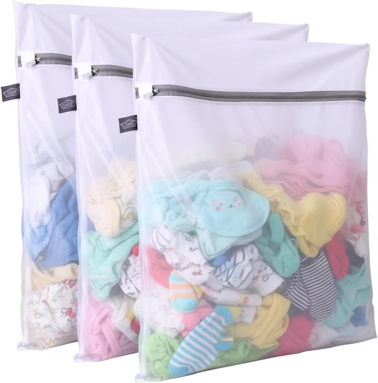 Lingerie Bags for Washing Delicates, Mesh Laundry Bag for Delicates | Delicate laundry bag, for clothes, face mask, tie, scarf, socks, stockings, shirts, small toys, 3S