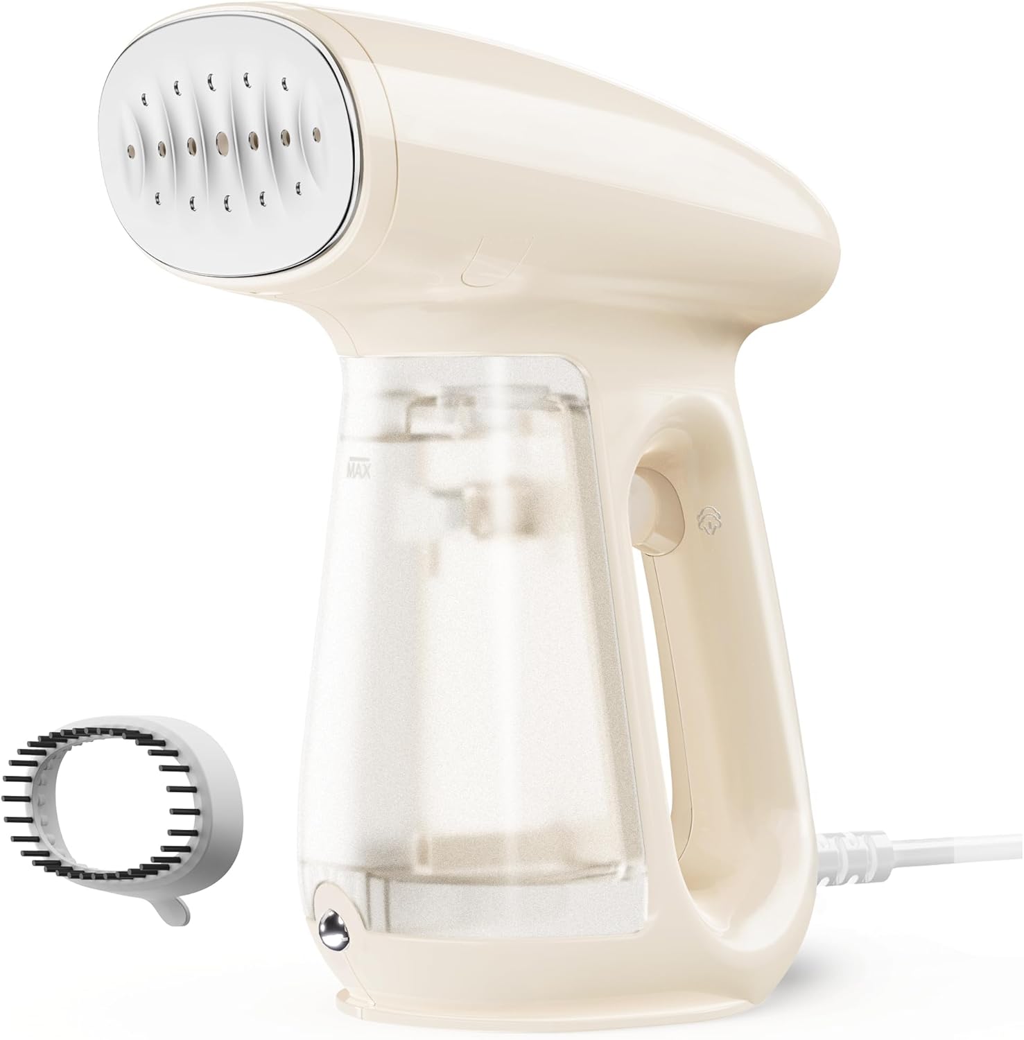 Bear Steamer for Clothes, 1300W 25s Heat-Up Clothes Steamer with 230ml Tank | Essential Oil Compatible,20g/min Steam Rate,Handheld 2-in-1 Steam&Iron,Fabric Wrinkle Remover for Home&Travel,Includes Brush
