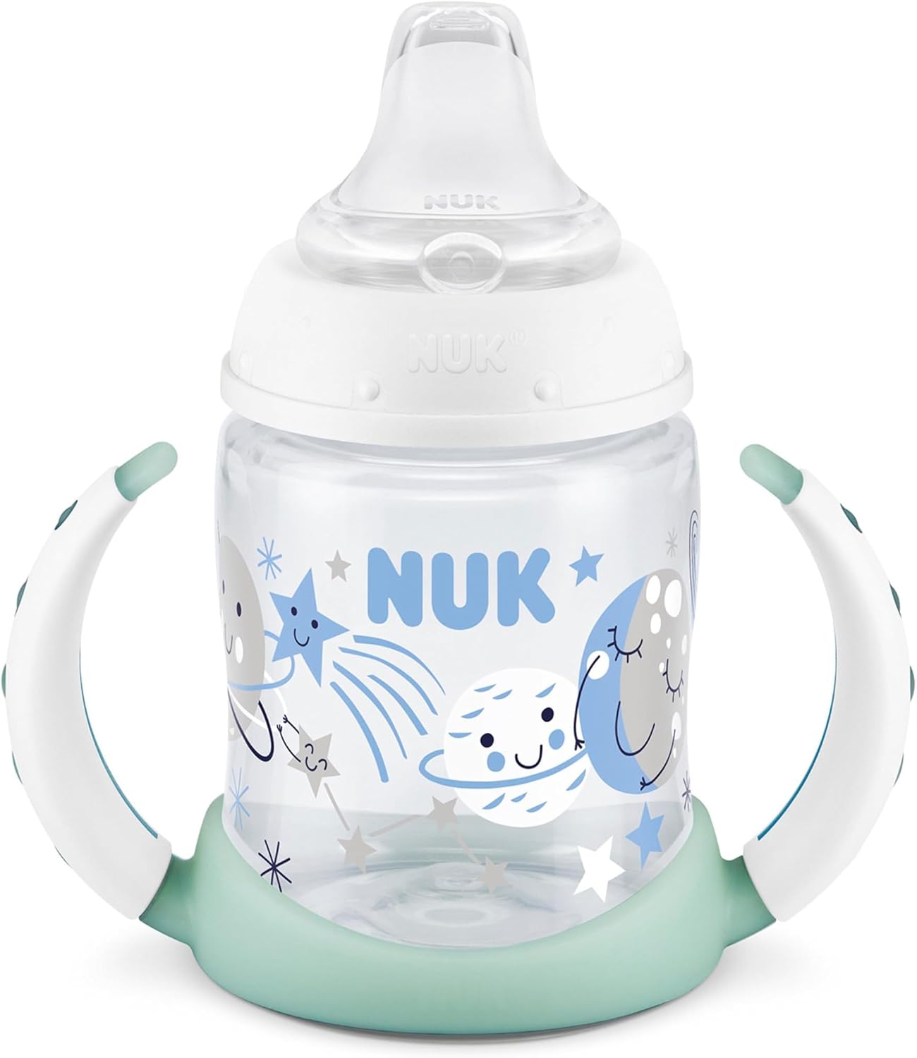 NUK Learner Cup, 5 oz, 1 Pack, 6+ Months – BPA Free, Spill Proof Sippy Cup