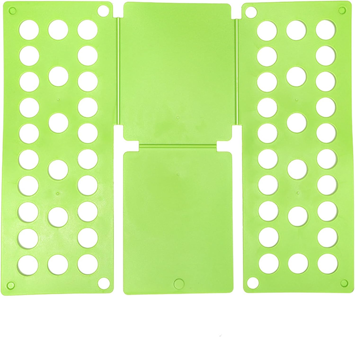 Clothes Folding Board, Blue Adjustable T-Shirt Folder,15.7 x 17 Inch, Laundry Organizer for Adults and Kids (Green)