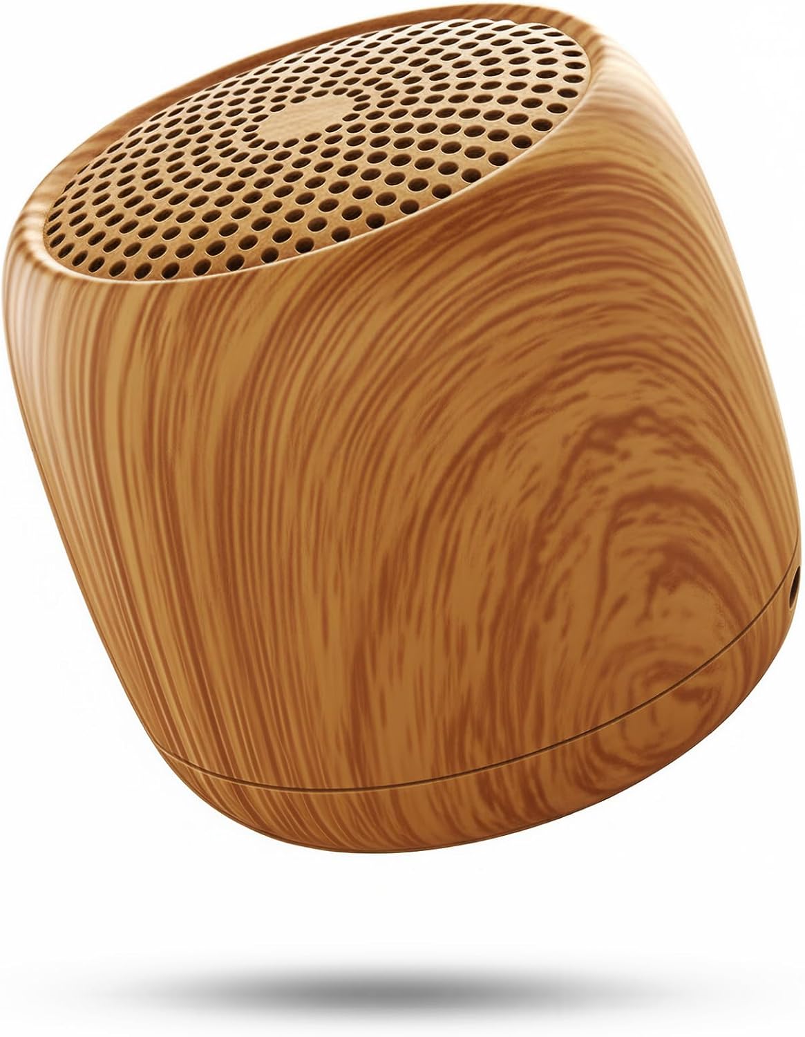 Babelio White Noise Sound Machine (Pocket Mini Pro) | 1000mAh Large Battery, 25 Non-looping Sounds for Adults, Kids & Babies, Timer, Memory Function, Pocket-Sized & Travel Essentials, Wood Grain