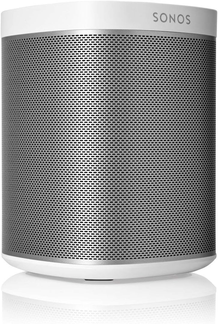 Sonos Play:1 Compact Wireless Speaker for Streaming Music. Compatible with Alexa. (White) (Renewed)