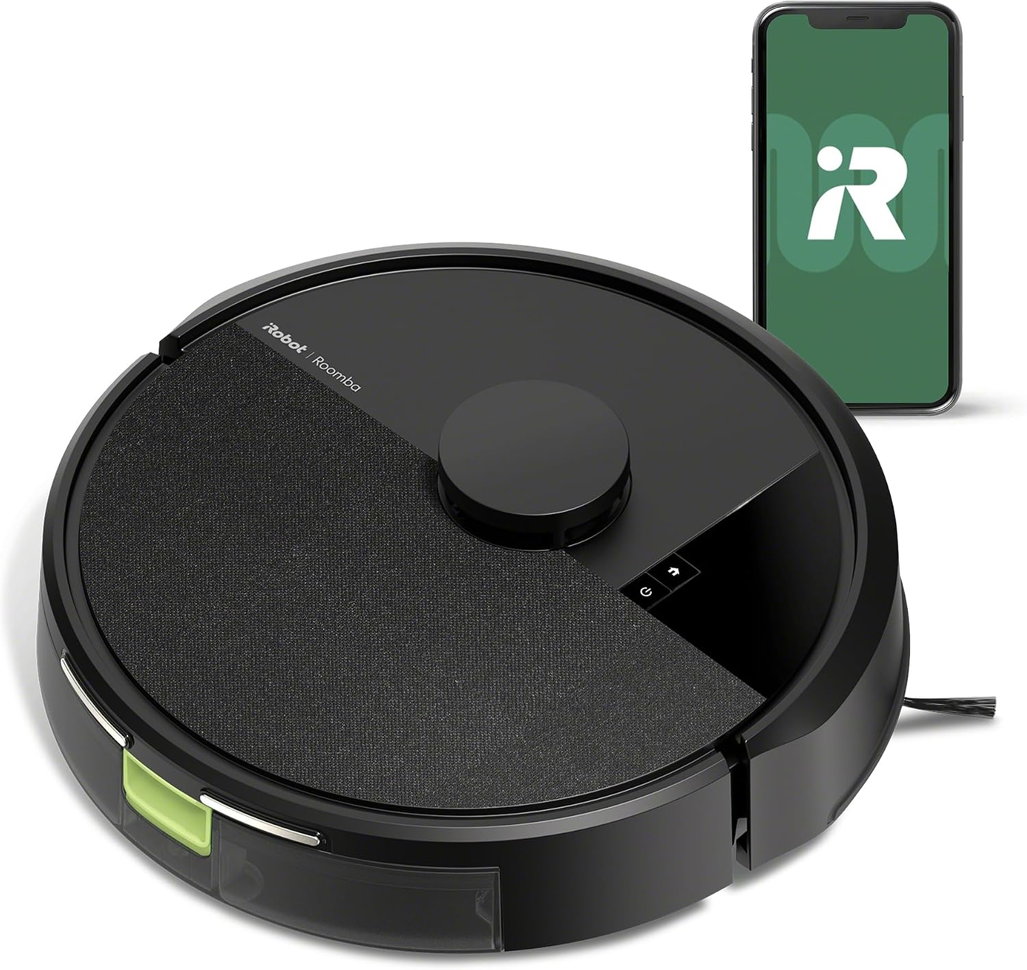 iRobot Roomba 105 Vac Robot Vacuum – Easy to use, Intense Power-Lifting Suction, LiDAR Navigation, Multi-Surface Cleaning, Cleans in Neat Rows, Self-Charging | LiDAR navigation, power-lifting suction
