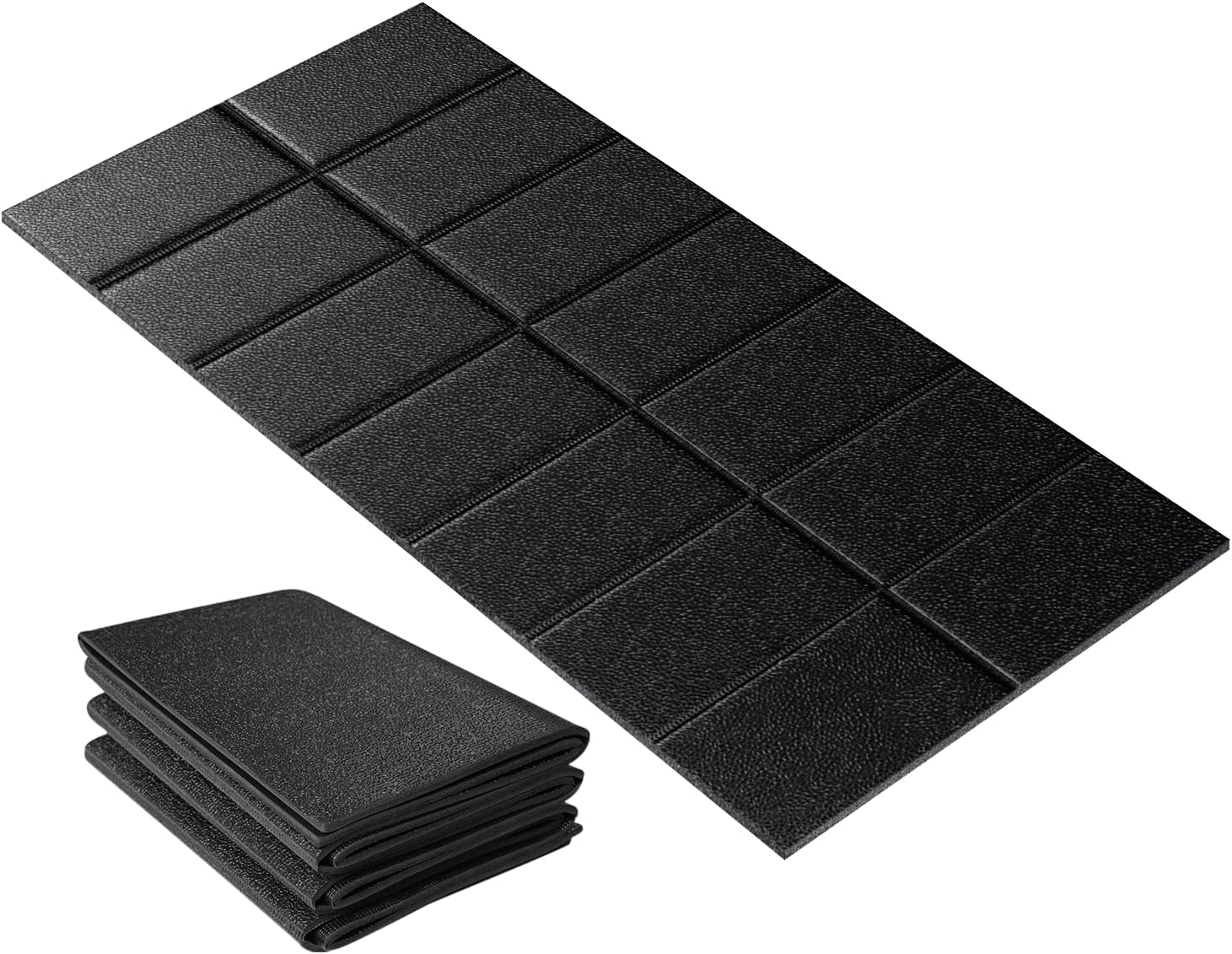 Stepwaver Walking Pad Mat, Treadmill Mat for Carpet & Hardwood Floors | High Density, 1/4 Thickness, Foldable, Floor Protection for Bike, Elliptical, Treadmill, Walking Pad