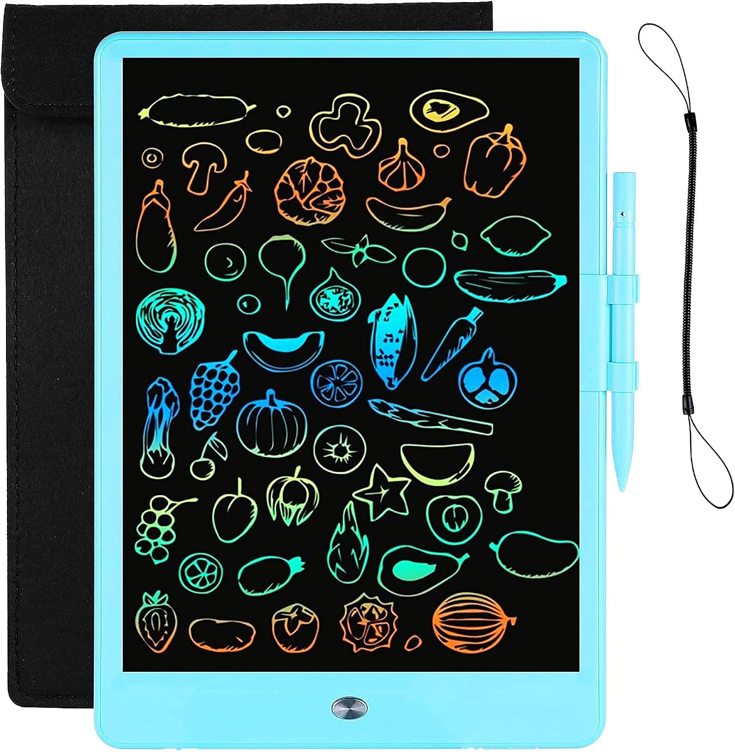 LCD Writing Tablet Drawing Tablets for Kids 10Inch with Protect Bag,LEYAOYAO Colorful Screen Drawing Board Doodle Scribbler Pad Learning Educational Toy – Gift for 3-6 Years Old Boy Girl (Blue)