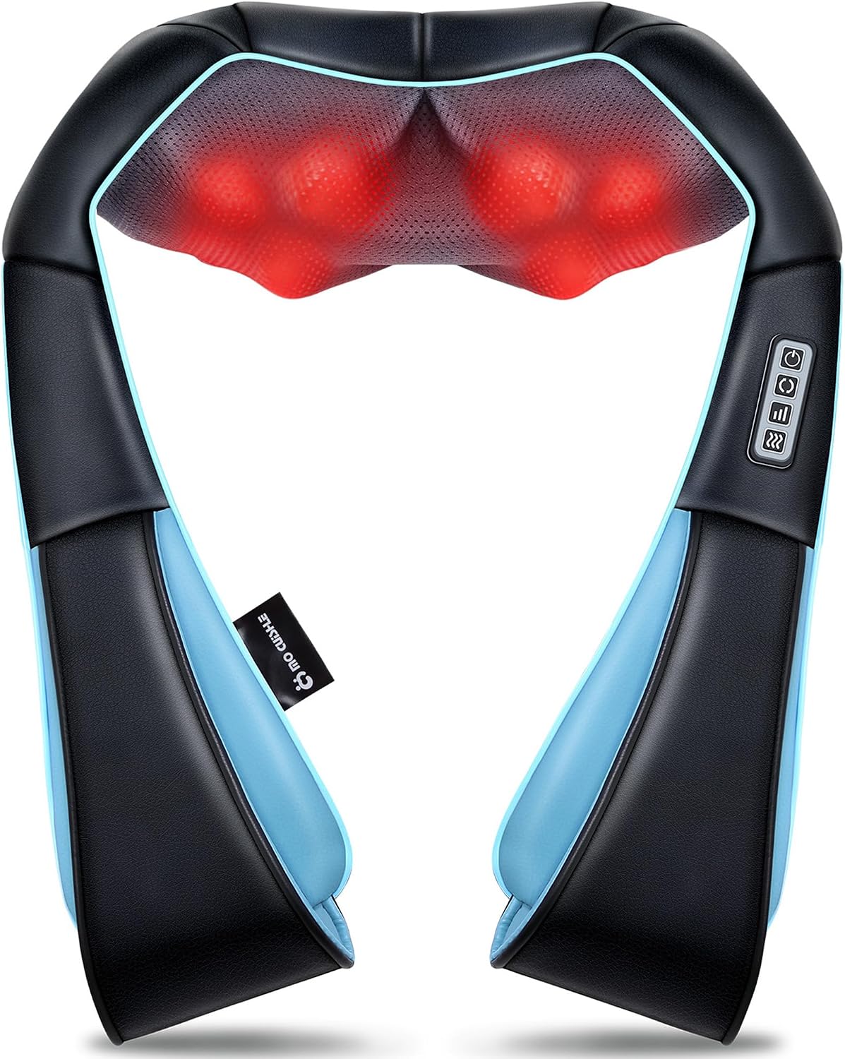 Mo Cuishle Women Men Gifts, Shiatsu Back Shoulder & Neck Massager with Heat | Electric Deep Tissue 4D Kneading Massage, Best Gifts for Mom Dad Wife Husband her Him, Christmas, Birthday (NOT Cordless)
