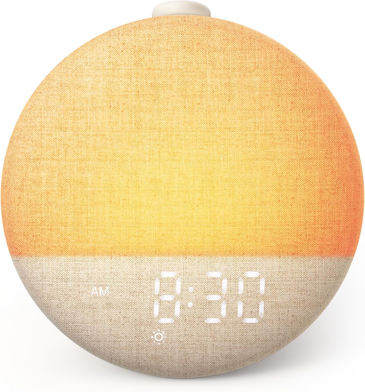 Dreamegg Sunrise 2 Sunrise Alarm Clock, Sound Machine for Sleep, 29 Sounds | White Noise Machine, Gentle Sunrise Alarm, One-Tap Favorites, Dimmable Night Light, No App, Adults Kids Bedrooms