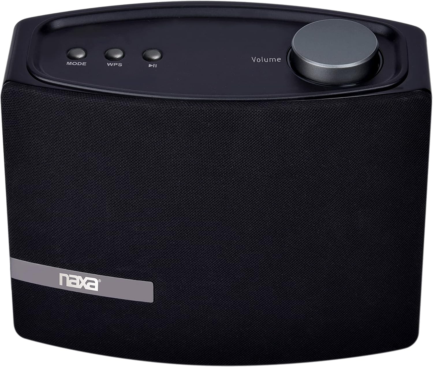Naxa Electronics NAS-5001 Wi-Fi & Bluetooth Multi-Room Speaker with Amazon Alexa Voice Control Compatible with iPhone & Android Devices Black