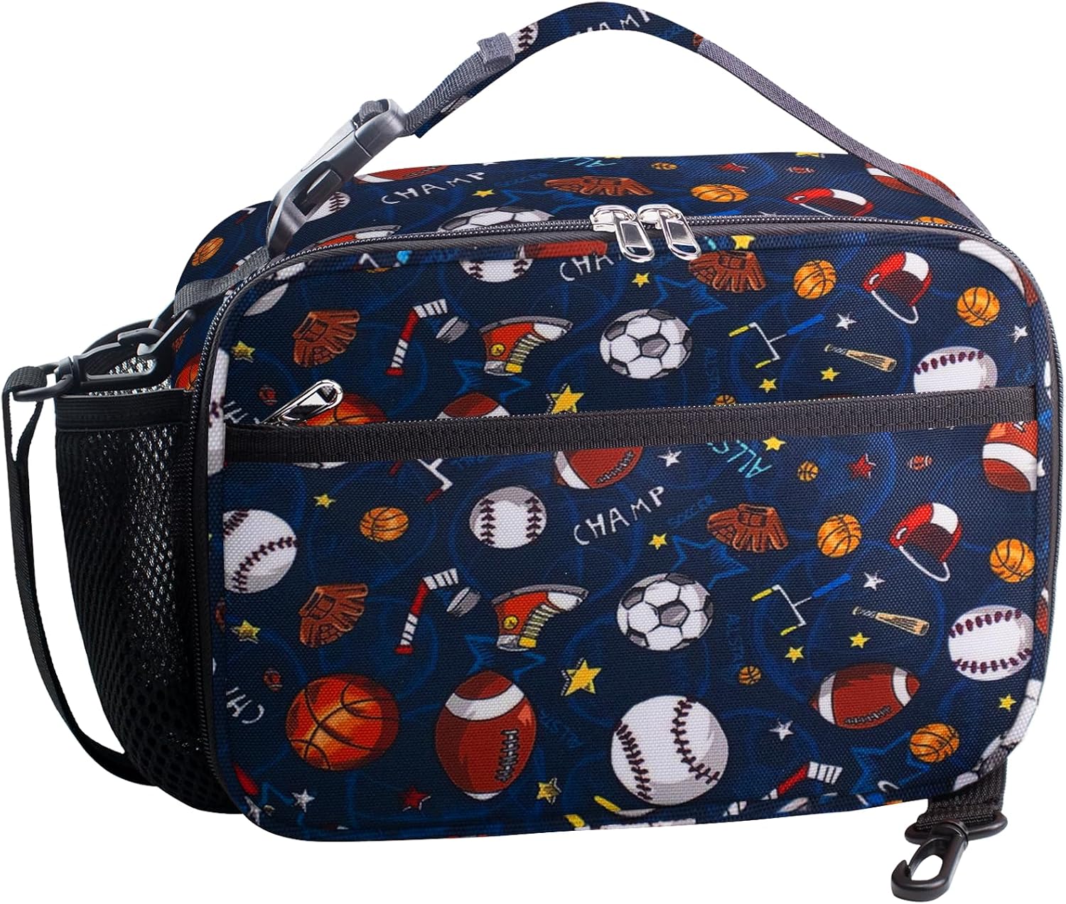RLGPBON Kids Lunch Box Insulated Lunch Bag for Boys Girls,Cute Lunch Bag and Reusable Toddler Lunch box for School and Daycare