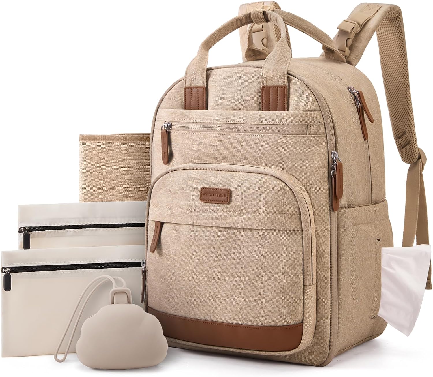 mommore Diaper Bag Backpack Baby Diaper Bags