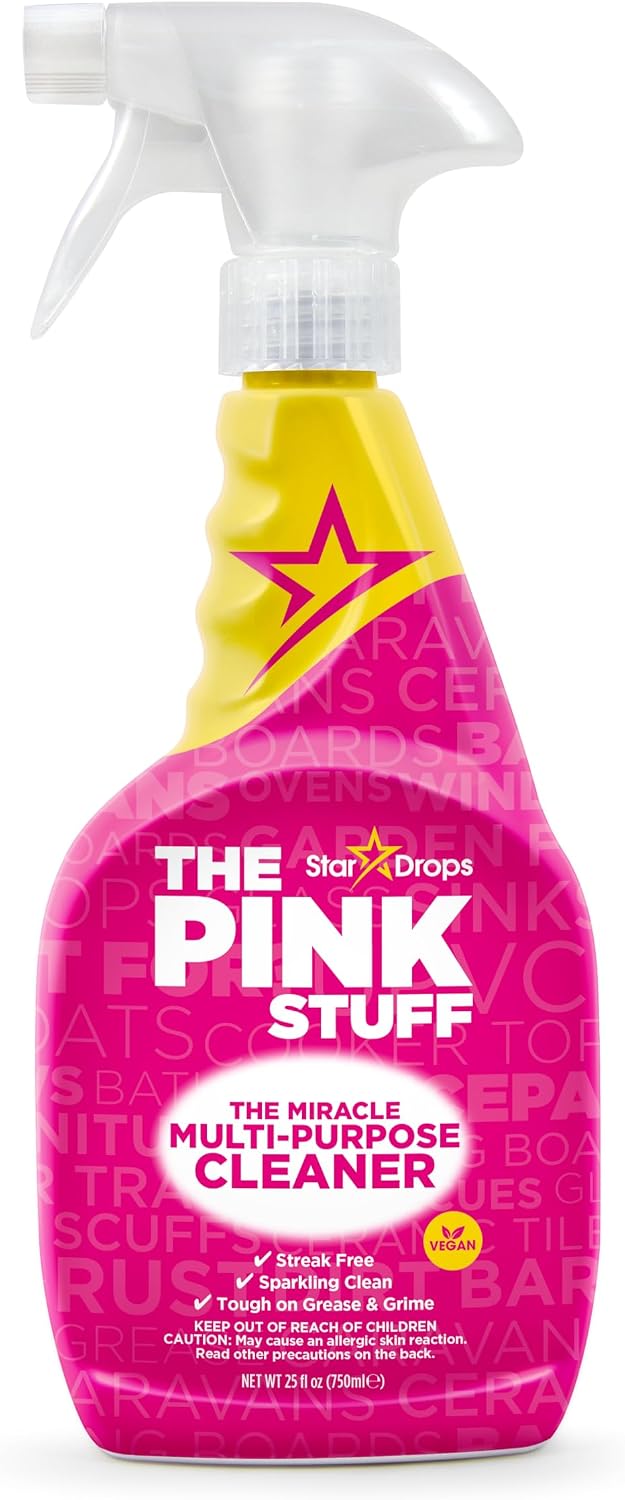 Stardrops The Pink Stuff Miracle Multi-Purpose Cleaner Spray, 25 Fl Oz